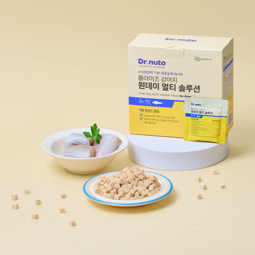 닥터뉴토 올라이즈 강아지 원데이 멀티 솔루션 트릿 북어